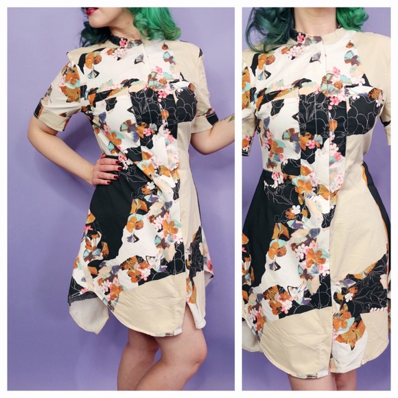 3.1 Phillip Lim for Target Dresses & Skirts - Floral Print Shirt Dress 3.1 Phillip Lim for Target Dresses & Skirts - Floral Print Shirt Dress